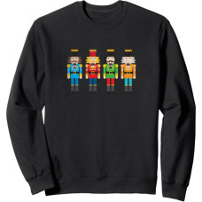 Vintage Weihnachten Nussknacker Figuren Sweatshirt