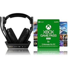 Astro Gaming A50, Wireless Gaming-Headset mit Ladestation, Gen 4, Dolby Audio, Game/Voice Balance, Dolby Atmos, 2,4 GHz Kabellos, 15m Range für Xbox, PC + Xbox Game Pass für PC (3 Monate)