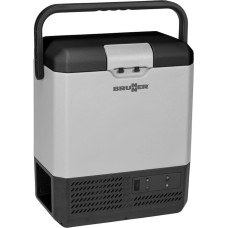 BRUNNER Polarys 0826047N Cool Box with Compress 12 V/230 V for Small Spaces, 8 Litres