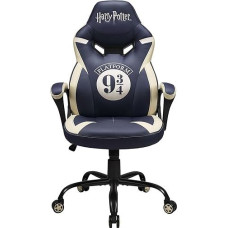 Subsonic Harry Potter - Gaming-Stuhl Hogwart - Bürostuhl für junior Gamer - Schwarz und Gold - Offizielle Lizenz