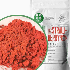 Fruit Powder, Freeze Dried Strawberry Powder, XL 500 g, Strawberry Powder, Freeze Dried Fruit, Strawberry Powder, Smoothie, Strawberry Pudding, Dried Fruit