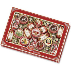Reber Specialty Cassette - 25 Highly Fine Reber Classics - With Chocolates, Real Mozart Balls, Constanze Mozart Balls, Marzipan, Pies and Nougat