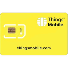 IOT/M2M SIM Card for Smart Collar for Animals / Pet Smart Collar - Things Mobile - Things Mobile - Things Mobile - Worldwide Mesh Cover at no fixed cost. €10 Credit included