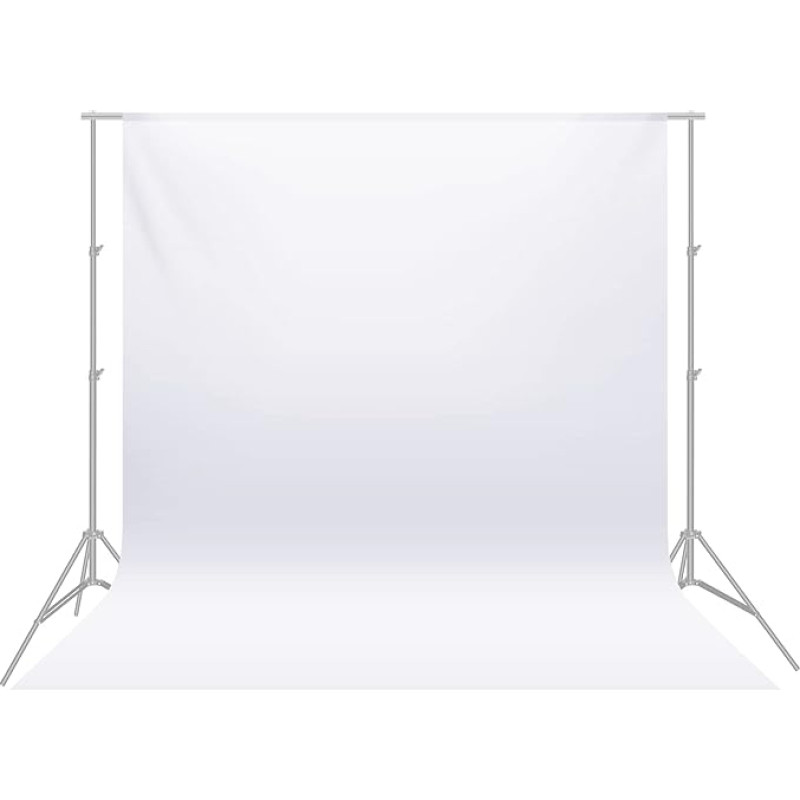 Neewer 1.8 x 2.8 m Professional Photography Studio Backdrop, 100% Pure Muslin Folding Background for Photography, Video & TV (Backdrop Only)