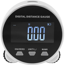 Digital Distance Meter, Rechargeable, Digital Tape Measure, Roller LCD Screen, Electronic Roller Measuring Tool for Long Distance