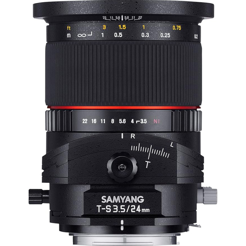 Samyang, 24 mm, F3.5 Tilt Shift T/S Lens For Connection