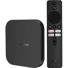 Mi TV Box S 2nd Gen, Ultra 4K HD Streaming Media Player 2GB RAM + 8GB ROM Mi Smart TV Box, Supports Google TV, Dolby Vision, HDR10+, Dolby Atmos, DTS-HD Sound, Wireless Projection, Dual Band WiFi