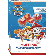 RUF PAW Patrol braškių skonio keksiukų kepimo mišinys 12 
