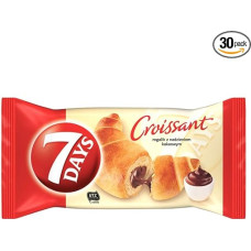 7 Day's Croissant with Cocoa Filling 60 g (Pack of 30)