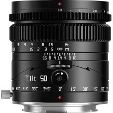 TTArtisan 50mm f1.4 pakreipiamas objektyvas Full Frame rankinis portretas Didelė diafragma Suderinamas su Leica/Sigma L laikikliu FP FPL T TL TL2 CL SL S1 S1M S1R S1RM S1H S1K S5 S5K S5C