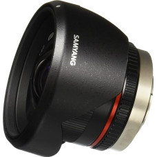 Samyang SY12M-MFT-BK 12mm F2.0 itin plataus kampo fiksuotas objektyvas Olympus/Panasonic Micro 4/3 fotoaparatams, juodas