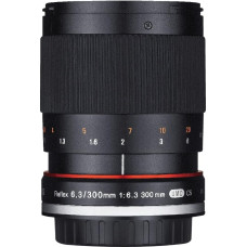 Rokinon 300M-MFT-BK 300mm F6.3 veidrodinis objektyvas 