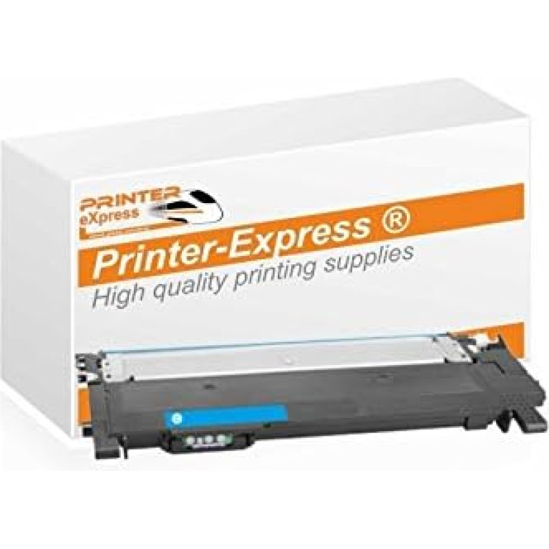 PRINTER eXpress XL toneris, skirtas Samsung CLT-C404S/ELS, CLT-C404S, 404S, skirtas Samsung Xpress C430, C430W, C480, C480FN, C480FW, C480FW, C480W, C480W, žydros spalvos