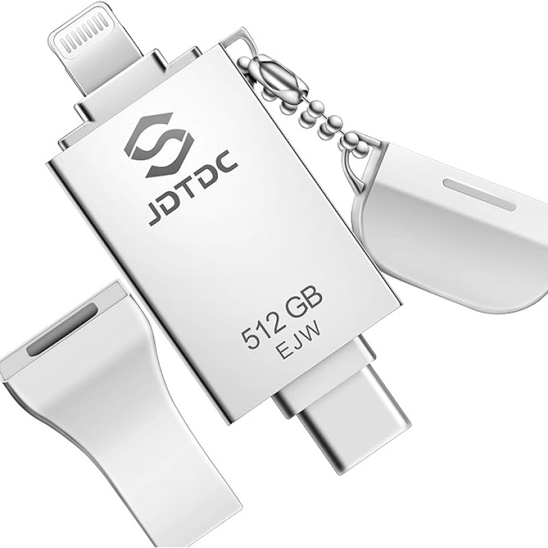 MFi sertifikuota 512 GB USB atmintinė 