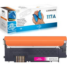 LOSMANN 117A toneris, suderinamas su HP 117A W2073A toneriu su lustu, skirtu HP spalvotojo lazerio 150 a 150 nw 150 serijos MFP 170 MFP 178 nw MFP 178 nwg MFP 179 FNG MFP 179 fnw (purpurinės spalvos)