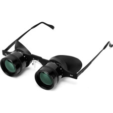 Profesionalūs žiūronų akiniai žvejybai, paukščių stebėjimui, sportui, koncertams, teatrui, operai, televizijai, lankytinoms vietoms, laisvų rankų operos akiniai suaugusiesiems ir vaikams (žalia plėvelė)