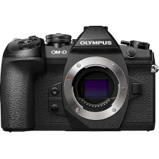 Sisteminis fotoaparatas Olympus OM-D E-M1 Mark II, iki 60 kadrų per sekundę, 121 AF taškas, 20 megapikselių, 7,6 cm/3 colių, TFT LCD ekranas, 4K vaizdo įrašas, HDR, 5 ašių vaizdo stabilizatorius, juodas