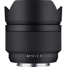 SAMYANG AF 12mm f/2.0 automatinio fokusavimo APS-C kompaktiškas itin plataus kampo objektyvas 