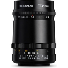 TTArtisan 100mm F2.8 (Bubble Bokeh) metalinis dėklas, suderinamas su 