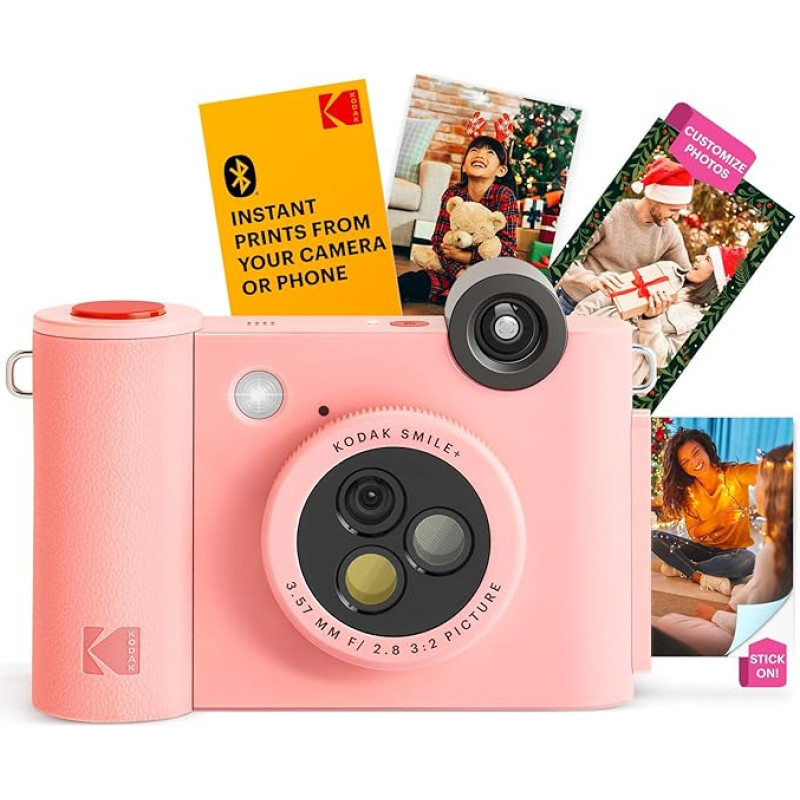 KODAK Smile+ 2-in-1 skaitmeninis momentinis fotoaparatas ir belaidis 