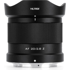 VILTROX 20mm F2.8 Z Nikon Z-Mount, 20mm f/2.8 Z-Mount pilno kadro AF objektyvas Nikon Z-Mount, pagrindinis plačiakampio objektyvas Nikon Z montavimui Z8 Z9 Z6 Z7 Z6 II Z7 II Z5 Z5 II