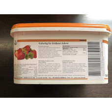 Grietinėlės stovelis braškių 900 g 