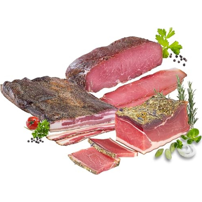 Užkandžių su šonine lėkštė (950g)