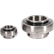 FTMRBOQI 1 Stück Zoll-Einsatzlager UC206 innen 30 mm UC206-18 1-1/16 Zoll UC206-19 1-3/16 Zoll 30,16 mm UC206-20 1-1/4 Zoll 31,75 mm(UC206-18 ID28.57MM)