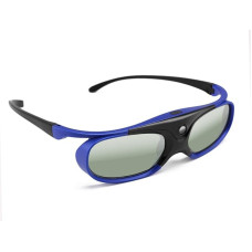 3D Glasses, ONEVER Rechargeable 3D Active Shutter Glasses for All DLP Link 3D Projectors, Rechargeable 3D Glasses, Compatible with Acer ViewSonic BenQ Optoma Viewsonic DLP Projector