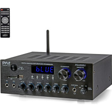 PyleUsa Home Audio Amplifier Home Theater Power Stereo Receiver, Surround Sound, PDA69BUEU