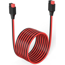 ELFCULB Andersono prailginimo kabelis 10AWG Andersono kabelis 45A Andersono kištukas, skirtas elektrinei, saulės generatoriui (6M)