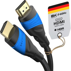 KabelDirekt 4K & 8K HDMI Cable - 10 x 2 m - Developed in Germany - For Any HDMI Cable Setup (4K@120Hz & 8K@60Hz, HDMI 2.0, High Speed with Ethernet, Blu-ray, PS5, Xbox Series, Switch)