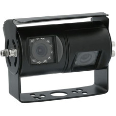 VSG 24 Advanced Reversing Camera with Double Lens for Near and Far 90°/120° Including 20 m Cable, Night Vision, IP67 Robust and Weather-Resistant