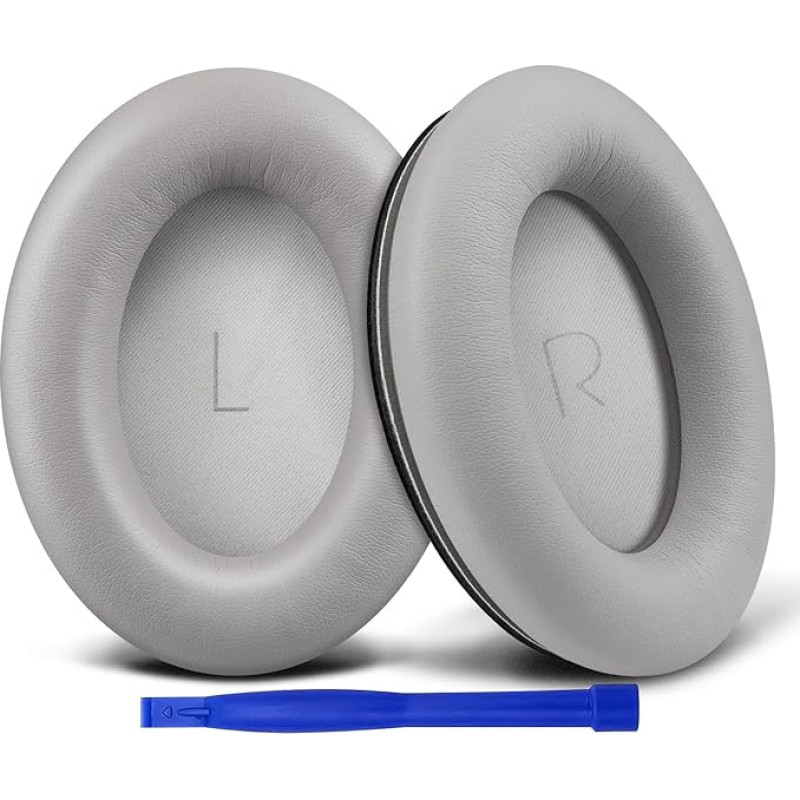 SOULWIT Replacement Ear Pads for JBL Tour One/Tour One M2 Wireless Over-Ear Noise Cancelling Headphones, Replacement Pads with Softer Leather, Noise Isolating Foam