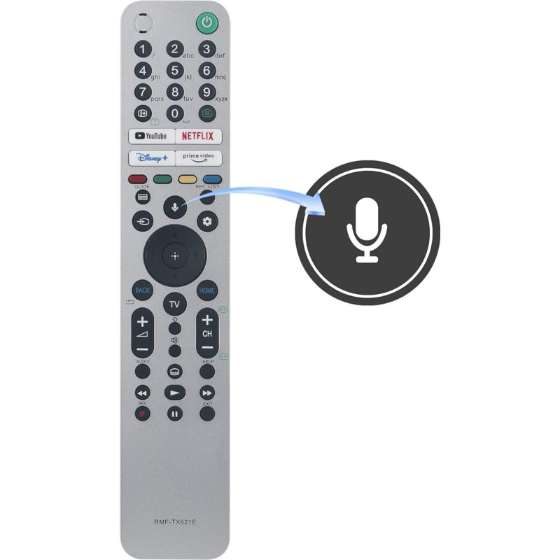 VINABTY RMFTX621E RMF-TX621E nuotolinio valdymo pultas, skirtas 