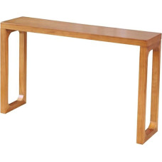 Medžio masyvo konsolės sofos stalas Modernus plonas gyvenamasis kambarys prieš sieną Atsitiktinis stilius (dydis: 80x30x75cm, spalva: 01)