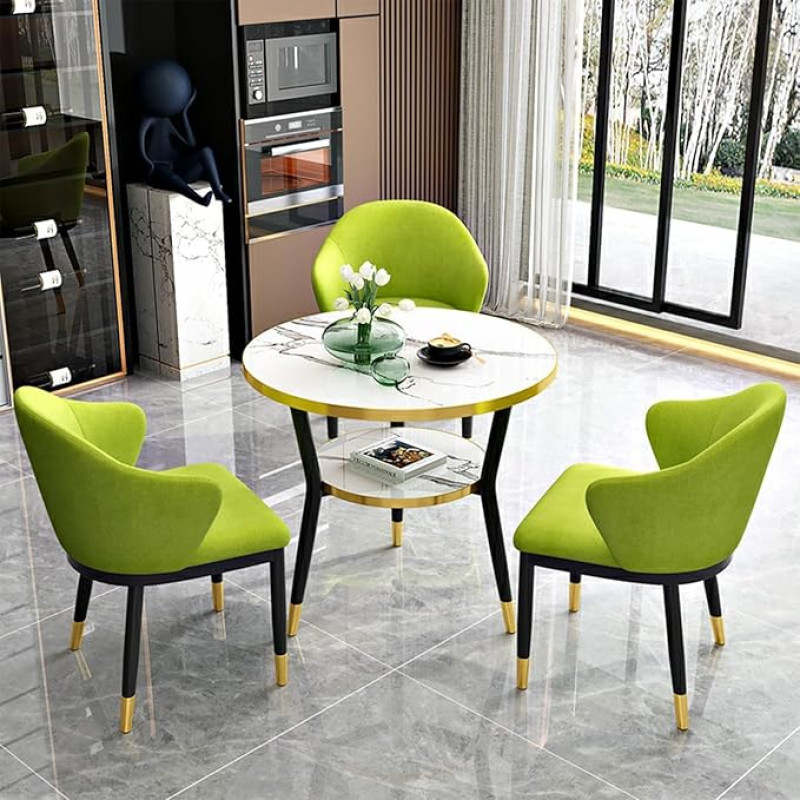 Valgomasis stalas su 3 kėdėmis, apvalus valgomojo stalas su kėdėmis, valgomojo stalas su marmuru, valgomojo komplektas su 3 kėdėmis, derybų stalas ir kėdė, apvalus valgomojo stalas, valgomojo stalas su 3 kėdėmis (šviesus)