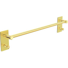 Towel Rail, Self-Adhesive Towel Rail, 1 Tier Bath Towel Rail, Wall Mounted Towel Rail, Stainless Steel Towel Rail for Bathroom, Kitchen Rail, Towel Rail (Gold, 60 cm)