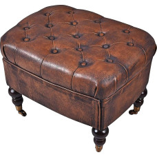 unbekannt Anglų Chesterfield taburetės dirbtinės odos minkštasuoliai suoliukas fha022 Palazzo Exclusive