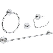 GROHE 40823001 | Essentials priedų rinkinys | 4-in-1 | Chrome