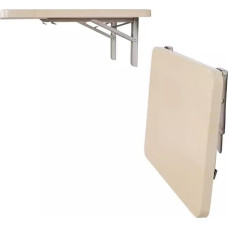 Schwimmender Laptop-Schreibtisch, Wandmontage, faltbar, kleiner Schreibtisch mit Metallstütze, multifunktional, zusammenklappbar, Werkbank für Zuhause, Bar, Garage, Garten, platzsparend,