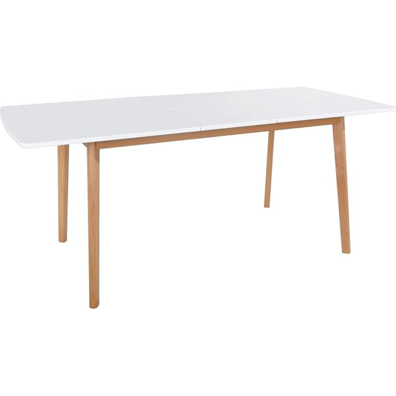 Happy Garden Helga Extendable Table 120 / 160 cm White