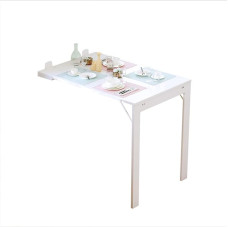 WBWAPA Platzsparender Klapptisch für die Wand, umwandelbarer Schreibtisch, Wandtisch, klappbar, für die Küche, klappbar, Schrumpfdesign, Raumnutzung zu Hause, Erweiterung der Nutzung als