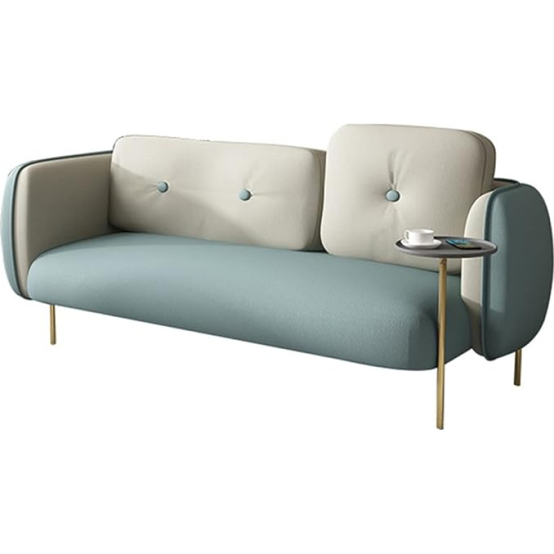 ATHUAH Įtempiama vandeniui atspari sofa Gyvenamasis kambarys Šiaurietiškas fotelis Kėdė Suaugusiųjų baldai (Spalva: D, Dydis: 180 cm)