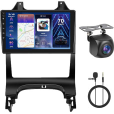 Hodozzy Carplay Car Radio for Peugeot 3008 5008 2009-2016 Android Car Radio with Sat Nav, 9 Inch Touchscreen with Android Car/WiFi/GPS/RDS/FM/Bluetooth/USB