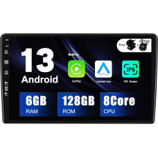 SXAUTO - 6G + 128G - Android 12 IPS Car Radio for Citroen Berlingo (2008-2019) - Built-in Carplay/Android Car/DSP - LED Camera + MIC - DAB Steering Wheel Control Fast Boot 360-CAM WiFi AHD - 2 DIN 9