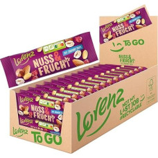 Lorenz Snack World Nut & Fruit with Yoghurt Pops 40 g, Pack of 28, Pack of 28