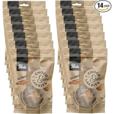 Panda® | Šokoladas ir saldymedis Original | Sūrus saldymedis ir pieninis šokoladas su saldymedžio milteliais | Rainforest Alliance šokoladiniai saldainiai | 120g x 14 maišelių
