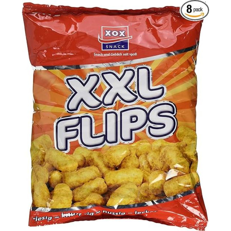 XOX XXL Flips, 8 vnt. (8 x 250 g)