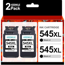 KEENKLE PG-545XL 545XL Black Ink Cartridges for Canon PG 545 XL 545XL for Canon Pixma TS3450 MG2550S MG2555S TR4550 TR4551 TS3150 TS3151 MG2950 MG3050 MX490 MX495 IPiP28550 MG2450 MG3053 Printer